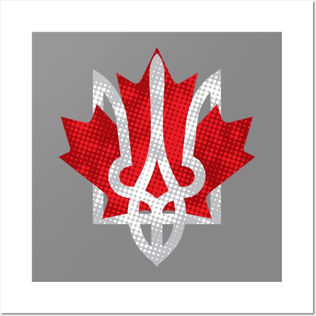 Canada - Ukraine Wall Art by goldengallery